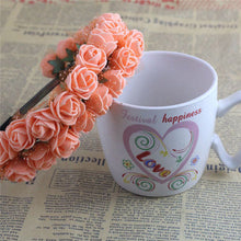 Haimeikang Sweet Candy Color Children Foam Flower Headbands Wreath Bezel Flowers Crown Headpiece Kids Girls Hair Accessories