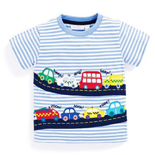 Boys Tops Summer 2017 Brand Children T shirts Boys Clothes Kids Tee Shirt Fille 100% Cotton Character Print Baby Boy Clothing