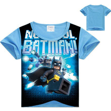 2017 Summer Children's Clothing Baby Boys Girls T-shirt Ninja Ninjago Cartoon Cotton T-shirt Kids Tops Tees T Shirts 3-8y