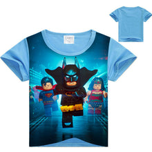 2017 Summer Children's Clothing Baby Boys Girls T-shirt Ninja Ninjago Cartoon Cotton T-shirt Kids Tops Tees T Shirts 3-8y