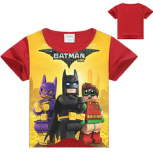 2017 Summer Children's Clothing Baby Boys Girls T-shirt Ninja Ninjago Cartoon Cotton T-shirt Kids Tops Tees T Shirts 3-8y
