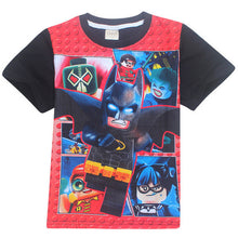 2017 Summer Children's Clothing Baby Boys Girls T-shirt Ninja Ninjago Cartoon Cotton T-shirt Kids Tops Tees T Shirts 3-8y