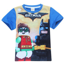 2017 Summer Children's Clothing Baby Boys Girls T-shirt Ninja Ninjago Cartoon Cotton T-shirt Kids Tops Tees T Shirts 3-8y