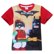 2017 Summer Children's Clothing Baby Boys Girls T-shirt Ninja Ninjago Cartoon Cotton T-shirt Kids Tops Tees T Shirts 3-8y