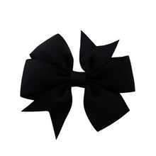 3 Inch Wholesale Newly Grosgrain Ribbon Solid Butterfly Bow Hairpins Hair Clips for Children Kids Girls Newborn Hair Accessories