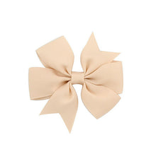 3 Inch Wholesale Newly Grosgrain Ribbon Solid Butterfly Bow Hairpins Hair Clips for Children Kids Girls Newborn Hair Accessories