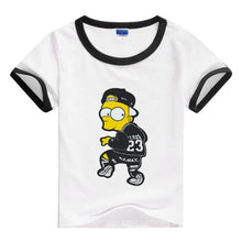 Girls tops tees boys t shirts summer cartoon children clothes kids short sleeve shirts brand vestidos infantil boy t shirt girls