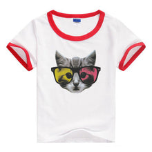 Girls tops tees boys t shirts summer cartoon children clothes kids short sleeve shirts brand vestidos infantil boy t shirt girls