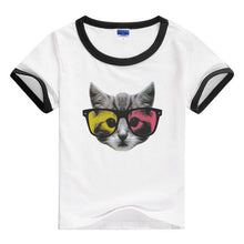 Girls tops tees boys t shirts summer cartoon children clothes kids short sleeve shirts brand vestidos infantil boy t shirt girls