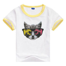 Girls tops tees boys t shirts summer cartoon children clothes kids short sleeve shirts brand vestidos infantil boy t shirt girls