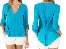 2016 Off Shoulder Long Sleeve V-Neck Women's Tops Summer Style  Solid Blusas Femininos Women Blouses Shirt