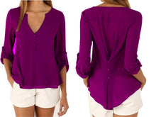 2016 Off Shoulder Long Sleeve V-Neck Women's Tops Summer Style  Solid Blusas Femininos Women Blouses Shirt