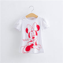 Baby Girls Summer Hello KittyTshirt  Cotton Short-Sleeved Casual T shirts for Kids Children's T-Shirts 20E