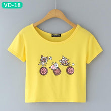 TRERONINAE crop top women 2017 summer short t shirt cotton camiseta female o-neck sexy loose blusas short sleeve tees shirt