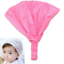 Naturalwell Little girl print headbands Cotton bandana hair accessories bandage on head for Kids cut flower hairbands 1pc HB441