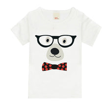 HOT 2017 New Summer children clothes boys girls unisex t shirt cartoon patterns kids short sleeve t-shirts 100% cotton
