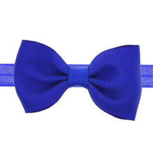Hot Brand Kids Girls Mini Bowknot Hairband Elastic Headband