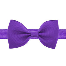 Hot Brand Kids Girls Mini Bowknot Hairband Elastic Headband