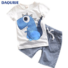 2017 Summer Toddler Boys Clothes Fashion Kids Children Clothing Roupas Infantis Menino Boy Clothing Set  Cotton T-shit+Pants