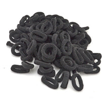 Wholesale 100 Pcs Colorful Child Kids Hair Holders Cute Rubber Hair Band Elastics Accessories Girl Charms Tie Gum