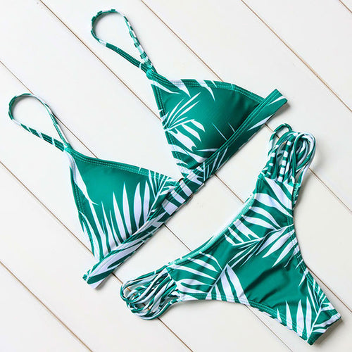 Padded Bikinis Women Push Up Brazilian Bikinis