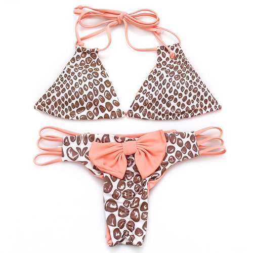 2017 sexy women swimwear low waist bikini