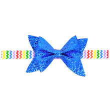 TWDVS Newborn Shiny Bow Knot Hair band Elastic Bow Headband Kids Hair Accessories Ring hair accessories W213