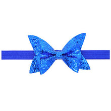 TWDVS Newborn Shiny Bow Knot Hair band Elastic Bow Headband Kids Hair Accessories Ring hair accessories W213