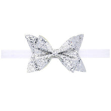 TWDVS Newborn Shiny Bow Knot Hair band Elastic Bow Headband Kids Hair Accessories Ring hair accessories W213
