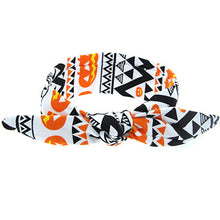 TWDVS Newborn Printing Flower Knot Elastic Headband Cotton Diy Hair Band For Kids Headwear Hair Accessories T14