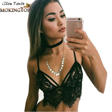 Women Crop Tops Hollow Out Camis Translucent Underwear Sheer Lace Frenum Strap Lingerie Bra Tops #2154