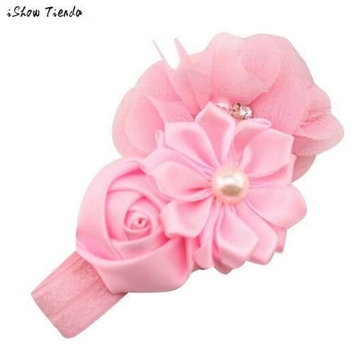 Lace Headband Kids Flower Pattern Hair Accessories For Girls Princess Hairband Accessoire Cheveux #1022