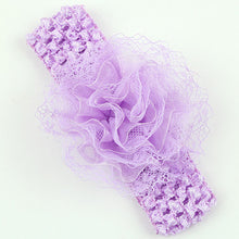 Kids Lace Flower Headband Hair Elastic Band Newbrorn Flower Hair Accessories Beautiful Wrap Band Flower Hair Accessories W097