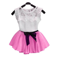 KEAIYOUHUO 2017 Tracksuit For Girls Children Clothing Sport Suit Clothes Sets Outfit Suit T-shirt+Skirt Costume For Kids Clothes