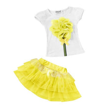 KEAIYOUHUO 2017 Tracksuit For Girls Children Clothing Sport Suit Clothes Sets Outfit Suit T-shirt+Skirt Costume For Kids Clothes
