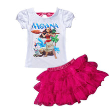 KEAIYOUHUO 2017 Tracksuit For Girls Children Clothing Sport Suit Clothes Sets Outfit Suit T-shirt+Skirt Costume For Kids Clothes