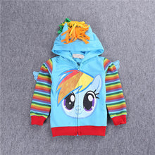 SAMGAMI BABY 2017 New Fashion Jacket Kids Clothes My Pony Girls Coat, Hoodies, Baby Girl Cotton Jacket Children Clothing Outwear