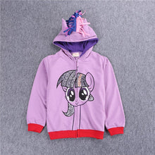 SAMGAMI BABY 2017 New Fashion Jacket Kids Clothes My Pony Girls Coat, Hoodies, Baby Girl Cotton Jacket Children Clothing Outwear