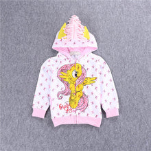 SAMGAMI BABY 2017 New Fashion Jacket Kids Clothes My Pony Girls Coat, Hoodies, Baby Girl Cotton Jacket Children Clothing Outwear