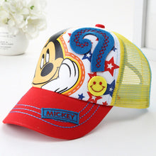 Fit 2-8 Years Baseball Caps For Kids Mouse Mesh Cartoon Hip Hop Boys Girls Caps Summer Sun Hat Children Snapback Casquette