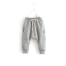 Baby Boys Kids Child Soft Cotton Autumn Casual Harem Pants Bottoms Trousers 2-7Y