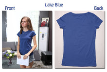 High Quality 18 Color S-3XL Plain T Shirt Women Cotton Elastic Basic T-shirts Female Casual Tops Short Sleeve T-shirt Women 002
women