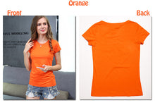 High Quality 18 Color S-3XL Plain T Shirt Women Cotton Elastic Basic T-shirts Female Casual Tops Short Sleeve T-shirt Women 002
women
