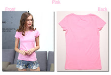High Quality 18 Color S-3XL Plain T Shirt Women Cotton Elastic Basic T-shirts Female Casual Tops Short Sleeve T-shirt Women 002
women