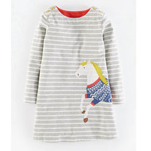 Girls Dresses Long Sleeve 2017 Spring Brand Kids Dress for Girls Clothes Robe Enfant Animal Appliques Princess Costumes Children
kids