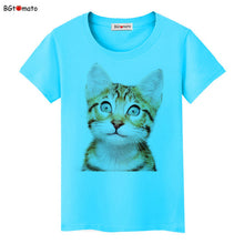 BGtomato Super cute 3D cats T-shirt women lovely cool summer clothes Good quality comfortable tops casual tees brand shirts
women