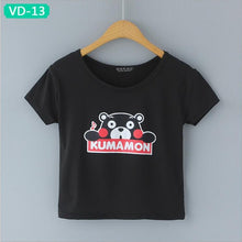 TRERONINAE crop top women 2017 summer short t shirt cotton camiseta female o-neck sexy loose blusas short sleeve tees shirt
women