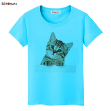 BGtomato Super cute 3D cats T-shirt women lovely cool summer clothes Good quality comfortable tops casual tees brand shirts
women