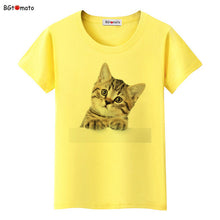 BGtomato Super cute 3D cats T-shirt women lovely cool summer clothes Good quality comfortable tops casual tees brand shirts
women