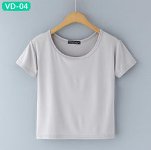 TRERONINAE crop top women 2017 summer short t shirt cotton camiseta female o-neck sexy loose blusas short sleeve tees shirt
women